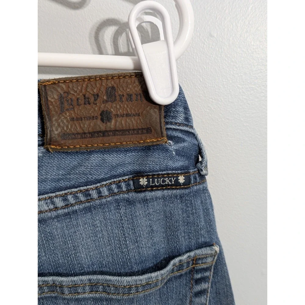 Lucky Brand Jeans Mens 34x30 Blue 361 Vintage Straight Denim‎ Pants 🍀